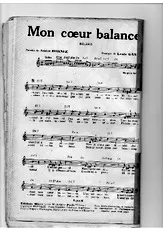 télécharger la partition d'accordéon MON COEUR BALANCE au format PDF