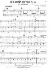 télécharger la partition d'accordéon Seasons in the sun (Le Moribond) au format PDF