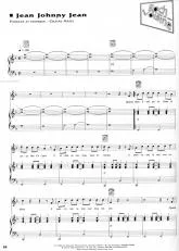 télécharger la partition d'accordéon Jean Johnny Jean (Chant : Roch Voisine) au format PDF