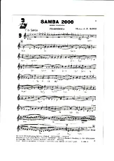 télécharger la partition d'accordéon SAMBA 2000 au format PDF