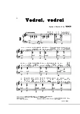 télécharger la partition d'accordéon VEDRAI VEDRAI au format PDF