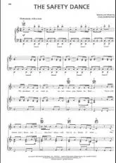 télécharger la partition d'accordéon The safety dance au format PDF