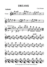 télécharger la partition d'accordéon DREAMS au format PDF