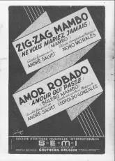 télécharger la partition d'accordéon Zig-zag mambo (Ne vous mariez jamais) au format PDF