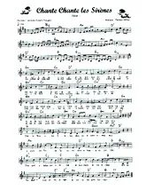 télécharger la partition d'accordéon Chante chante les sirènes au format PDF