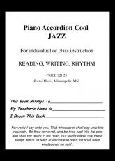télécharger la partition d'accordéon Piano Accordion Cool Jazz / For individual or class instruction / (READING / WRITING, RHYTHM) au format PDF