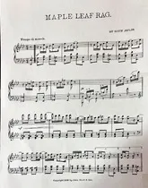 télécharger la partition d'accordéon Maple leaf rag au format PDF