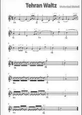 télécharger la partition d'accordéon Tehran waltz au format PDF