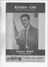 télécharger la partition d'accordéon Ruddy sax (orchestration) au format PDF