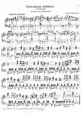 télécharger la partition d'accordéon Intermezzo Sinfonico (from the Opera  au format PDF