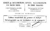 télécharger la partition d'accordéon Jouer de l'Accordéon en trois mois _ Tableau récapitulatif des gammes et arpèges au format PDF