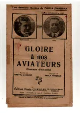 télécharger la partition d'accordéon GLOIRE A NOS AVIATEURS au format PDF