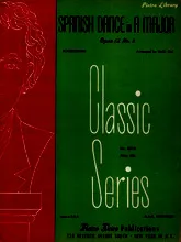 télécharger la partition d'accordéon Spanish Dance in A Minor Opus 12 No 3 au format PDF