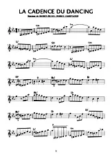 télécharger la partition d'accordéon la cadence du dancing au format PDF