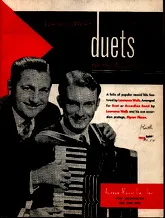 télécharger la partition d'accordéon Lawrence Welks Duets au format PDF