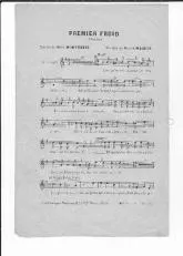 télécharger la partition d'accordéon Premier froid au format PDF