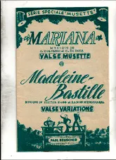 télécharger la partition d'accordéon Mariana (orchestration) au format PDF