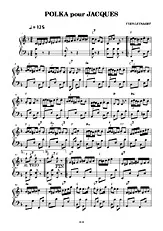 télécharger la partition d'accordéon POLKA POUR JACQUES au format PDF