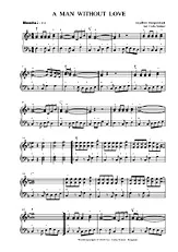 télécharger la partition d'accordéon A MAN WITHOUT LOVE au format PDF