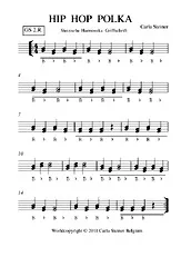télécharger la partition d'accordéon HIP HOP POLKA au format PDF