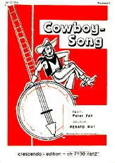 télécharger la partition d'accordéon cow-boy song au format PDF