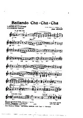 télécharger la partition d'accordéon BAILANDO CHA CHA CHA au format PDF