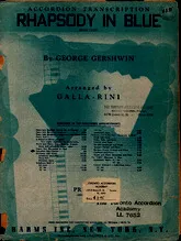 télécharger la partition d'accordéon Rhapsody In Blue au format PDF