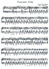 télécharger la partition d'accordéon Feuerwehr Polka au format PDF