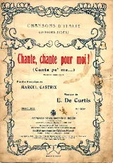 télécharger la partition d'accordéon Chante, chante pour moi (Canta pe' me) au format PDF