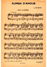 télécharger la partition d'accordéon recueil Léon MISIRI : (RUMBA D'AMOUR / LES YEUX DU RÊVE / EL FANFARON/ DANSONS CETTE JAVA / LA RUMBA QUI CONSOLE / MARCHE DES CAMPEURS) au format PDF