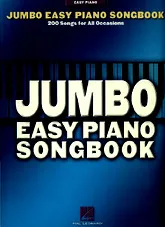 télécharger la partition d'accordéon Jumbo easy piano songbook - 200 songs for all occasions au format PDF