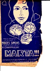 télécharger la partition d'accordéon Marta (Paris) au format PDF