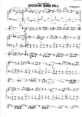 télécharger la partition d'accordéon Mockin' Bird Hill - Roots Syndicate au format PDF