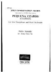 télécharger la partition d'accordéon Pequena Czardas / for alto saxophone and Wind Orchestra / arr : Kang Cheol Ho  au format PDF