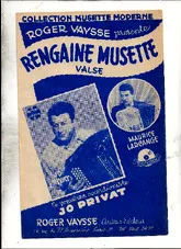télécharger la partition d'accordéon Rengaine musette (avec partie piano pour deux accordéons) au format PDF