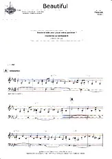 télécharger la partition d'accordéon Beautiful (Niveau 3) au format PDF
