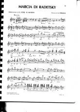 télécharger la partition d'accordéon Radetsky March au format PDF