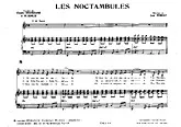 télécharger la partition d'accordéon Les noctambules au format PDF