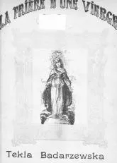 télécharger la partition d'accordéon La prière d'une vierge (Tekla Badarzewska) au format PDF