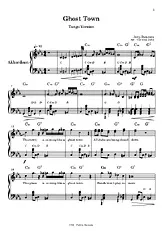 télécharger la partition d'accordéon Ghost Town (Tango Version) au format PDF