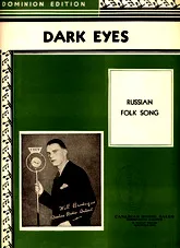 télécharger la partition d'accordéon Dark Eyes (Russian Folk Song)  au format PDF