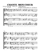 télécharger la partition d'accordéon CHANTE MON COEUR au format PDF