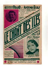 télécharger la partition d'accordéon LE CHANT DES ILES au format PDF
