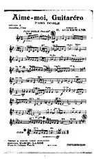 télécharger la partition d'accordéon AIME -MOI GUITARERO au format PDF