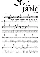 télécharger la partition d'accordéon Pour Jane [TAB] au format PDF