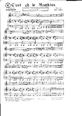télécharger la partition d'accordéon C'est ça le Monkiss (Orchestration) au format PDF