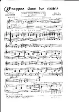 télécharger la partition d'accordéon Frappez dans les mains (Orchestration) au format PDF