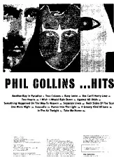 télécharger la partition d'accordéon Phil Collins - Hits au format PDF
