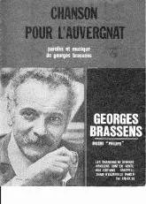 télécharger la partition d'accordéon Chanson pour l'Auvergnat (Complète originale) au format PDF