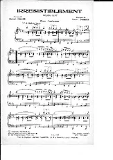 télécharger la partition d'accordéon Irrésistiblement (Orchestration) au format PDF